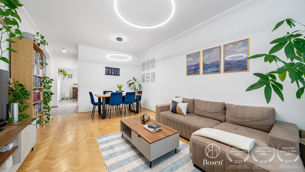 BOSEN | Mestské bývanie s priestorom a svetlom – 3 izb. byt, Polárna, Ružinov, 83m2