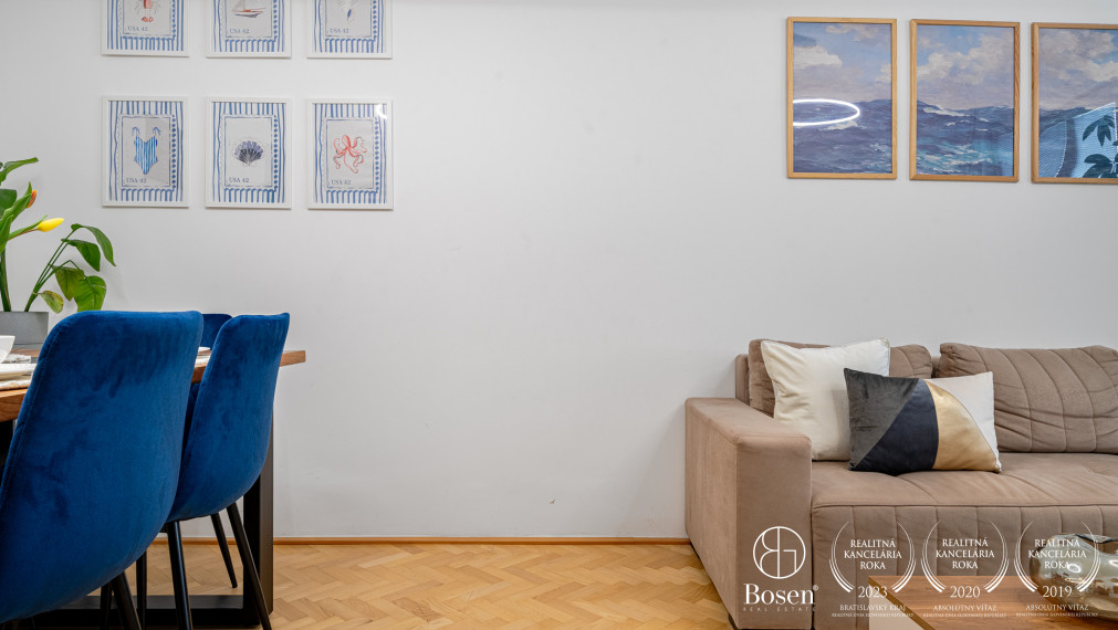 BOSEN | Mestské bývanie s priestorom a svetlom – 3 izb. byt, Polárna, Ružinov, 83m2