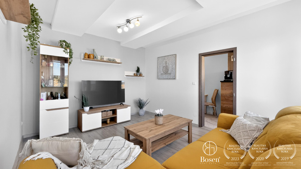 BOSEN | Moderne zariadený, zrekonštruovaný 3 izbový byt, 76m2