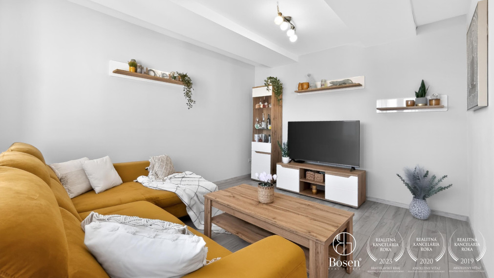 BOSEN | Moderne zariadený, zrekonštruovaný 3 izbový byt, 76m2