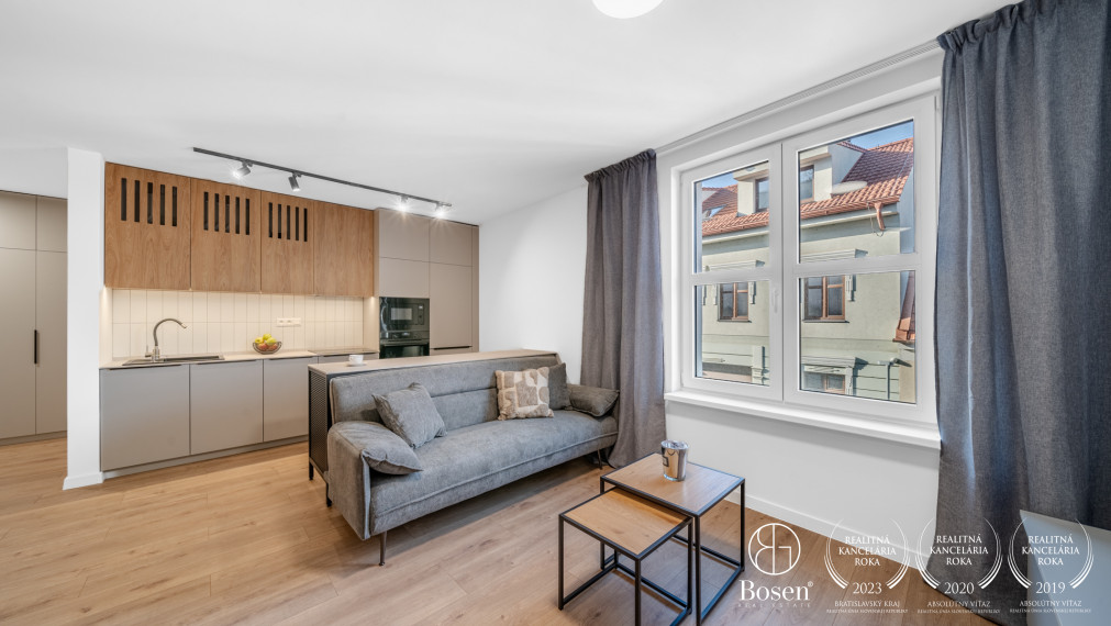 BOSEN | Štýlový 1,5 izbový byt, Ľadová ulica - Staré mesto