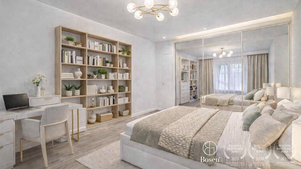 BOSEN | priestranný 2i byt s lodžiou pri Medickej záhrade