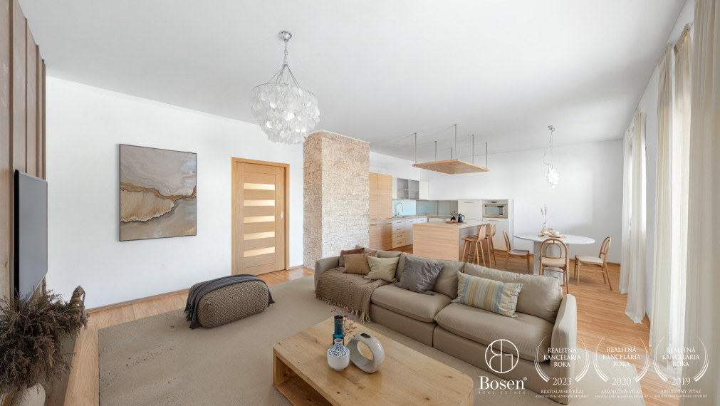 BOSEN | 4 izbový byt s predzáhradkou, Koliba - Bratislava