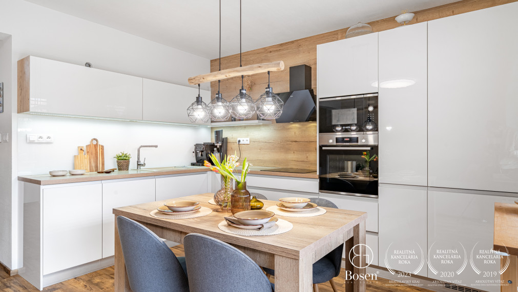 BOSEN| zariadený 3 izbový byt s predzáhradkou, novostavba Rohožník