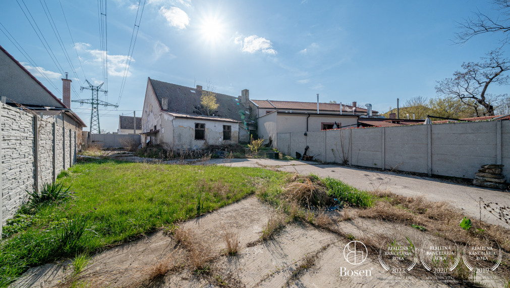 BOSEN | Pozemok s potenciálom, Ružinov, 716 m²