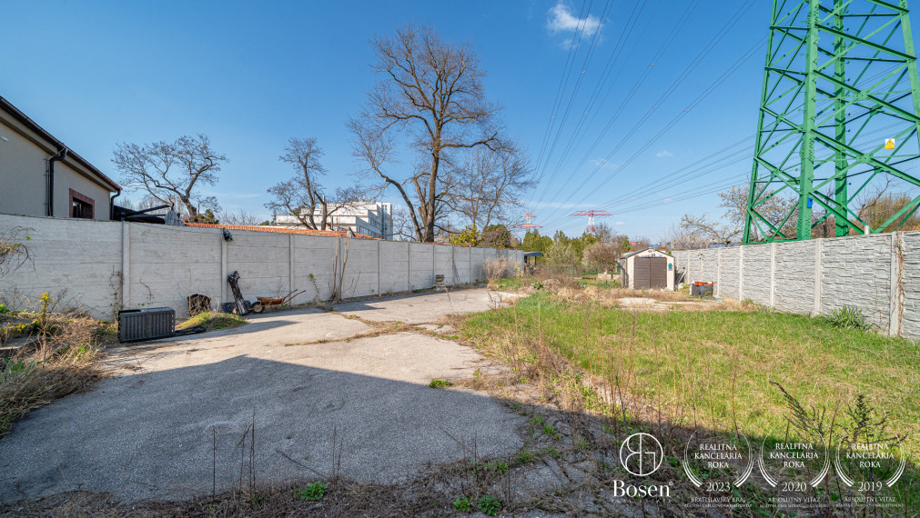 BOSEN | Pozemok s potenciálom, Ružinov, 716 m²