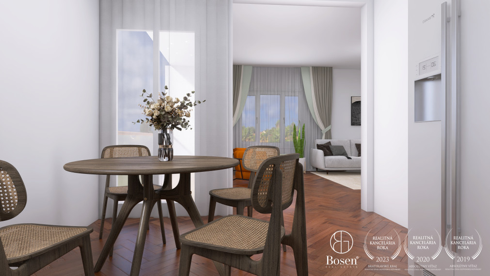 BOSEN | Na predaj pekný dvojizbový byt s balkónom.