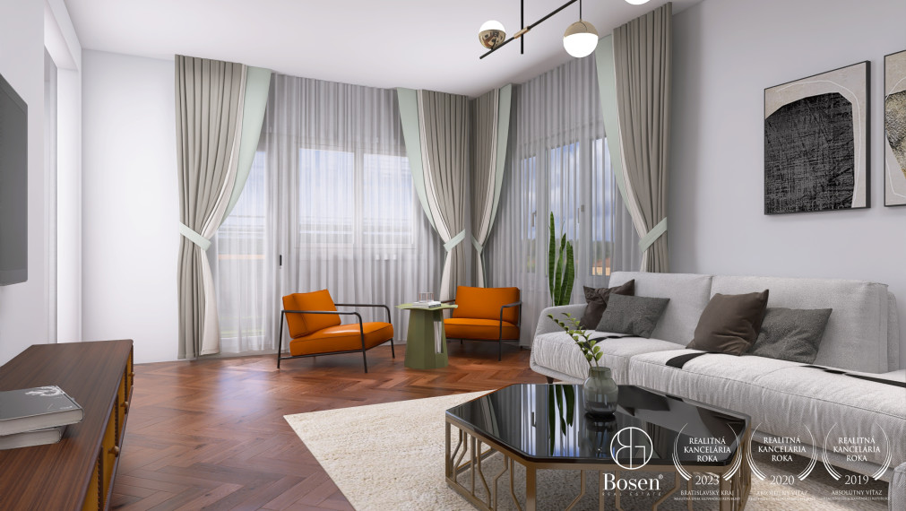 BOSEN | Na predaj pekný dvojizbový byt s balkónom.