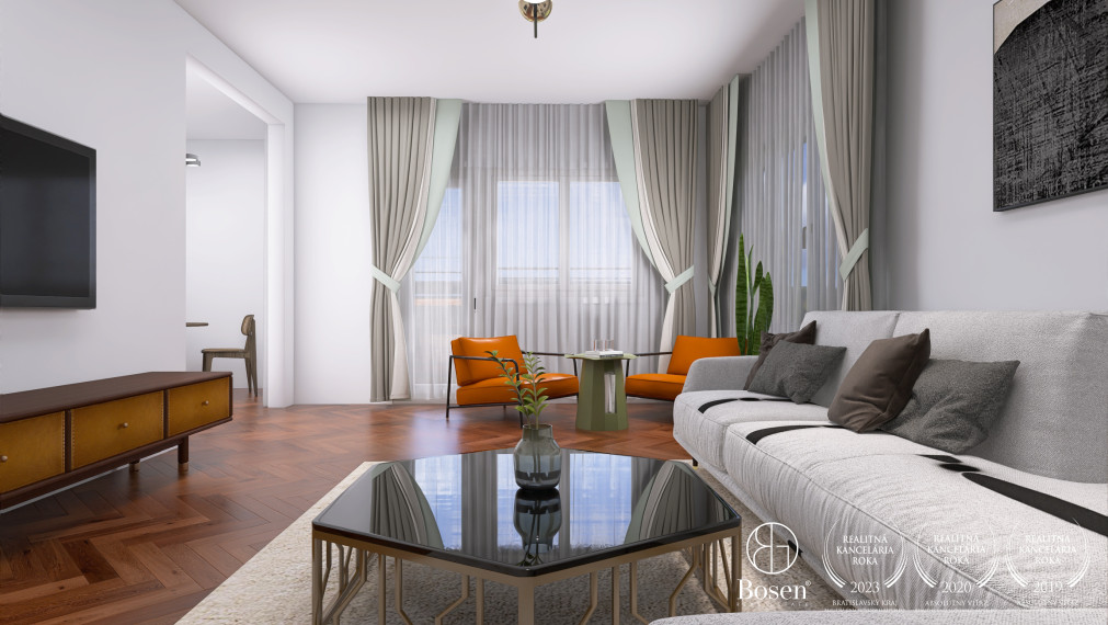 BOSEN | Na predaj pekný dvojizbový byt s balkónom.