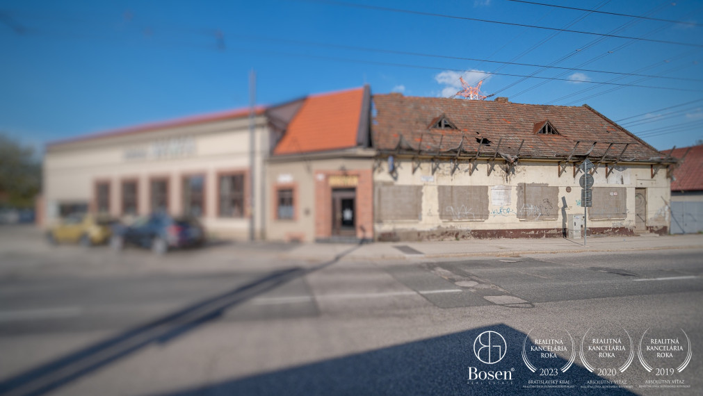 BOSEN | Pozemok s potenciálom, Ružinov, 716 m²
