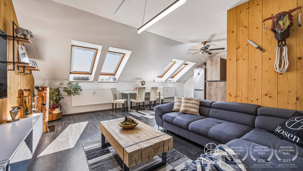 BOSEN | Príjemný, podkrovný 2 izb. byt vo Svite