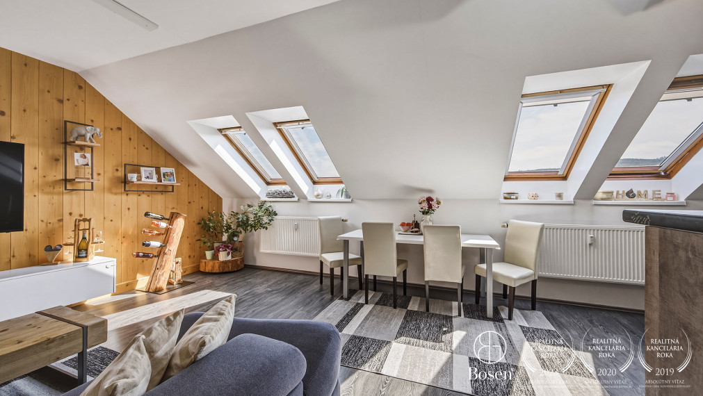 BOSEN | Príjemný, podkrovný 2 izb. byt vo Svite