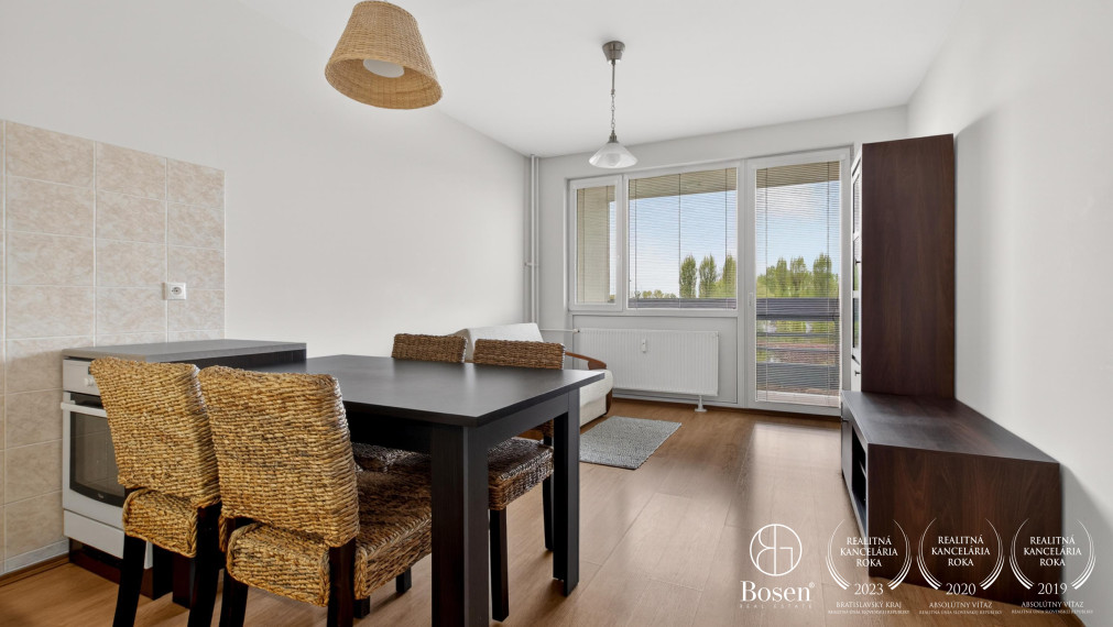 BOSEN | 2 izbový byt v Ružinove - Vlčie Hrdlo, 41.83m2+3.30