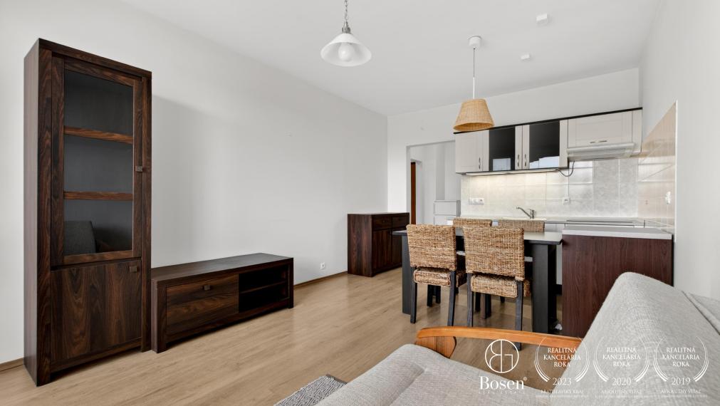 BOSEN | 2 izbový byt v Ružinove - Vlčie Hrdlo, 41.83m2+3.30