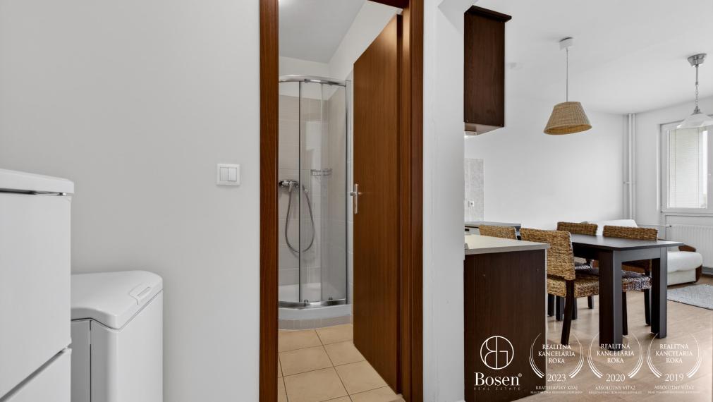 BOSEN | 2 izbový byt v Ružinove - Vlčie Hrdlo, 41.83m2+3.30