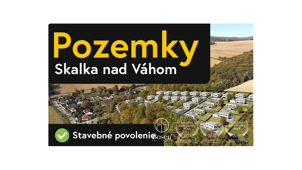 BOSEN | P2 | Lukratívny pozemok s výhľadom na les, Trenčín