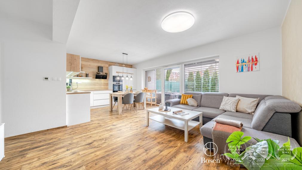 BOSEN| zariadený 3 izbový byt s predzáhradkou, novostavba Rohožník