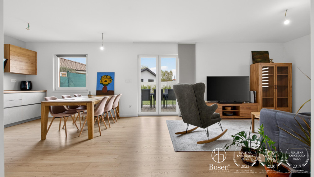 BOSEN | Na predaj moderná 4 izbová novostavba v obci Závod