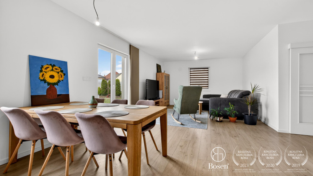 BOSEN | Na predaj moderná 4 izbová novostavba v obci Závod