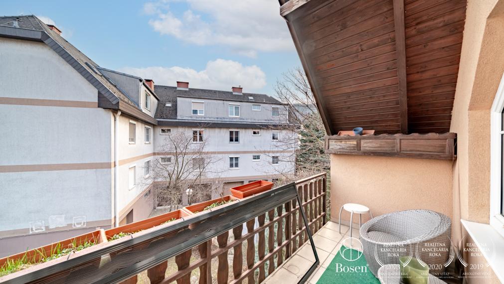 BOSEN PRENÁJME 3IZBOVÝ BYT S KRBOM, LOGGIOU V HAINBURG/DONA