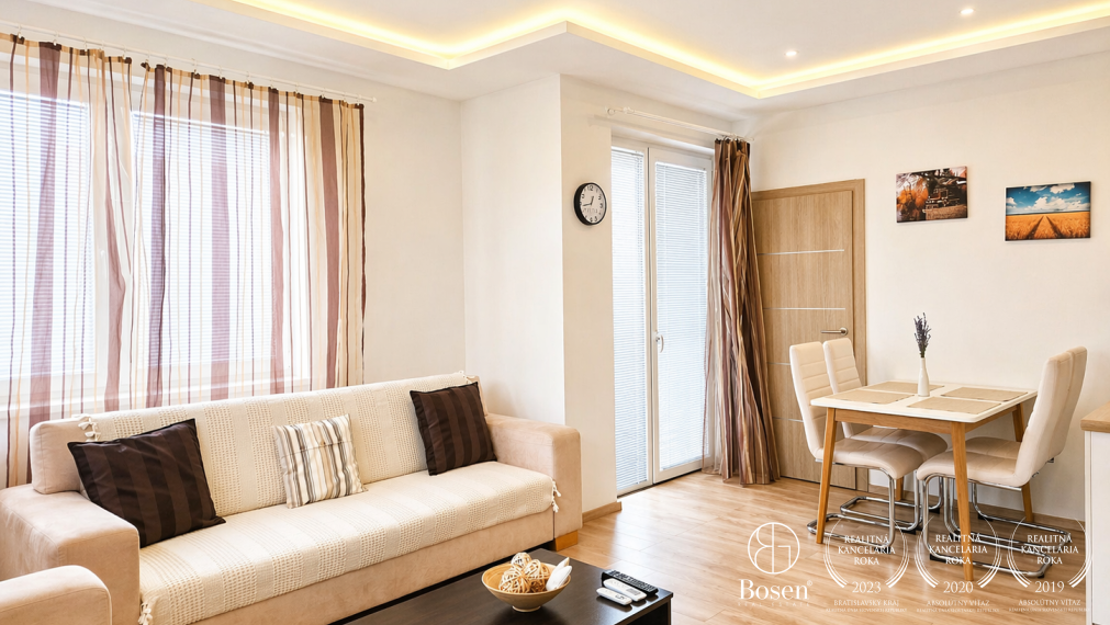 BOSEN | Na prenájom moderný, úplne zariadený 3 izbový byt pri termálnom kúpalisku