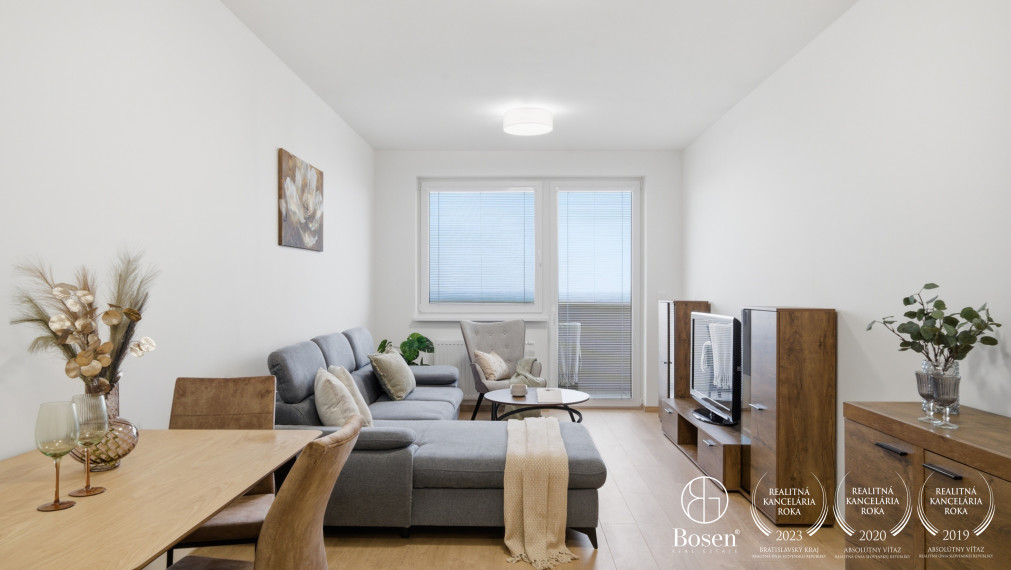 BOSEN |Nový, zariadený 2-izbový byt s parkovaním, Dukelská ulica – Bernolákovo