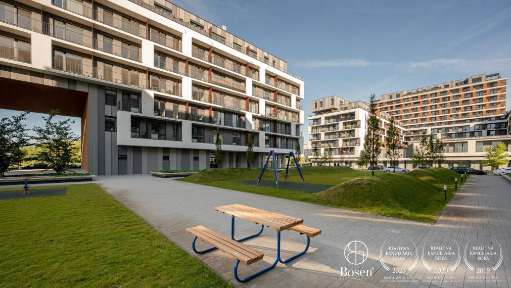 BOSEN | Klimatizovaný 2kk byt v novostavbe Slnečnice - Mesto, Petržalka