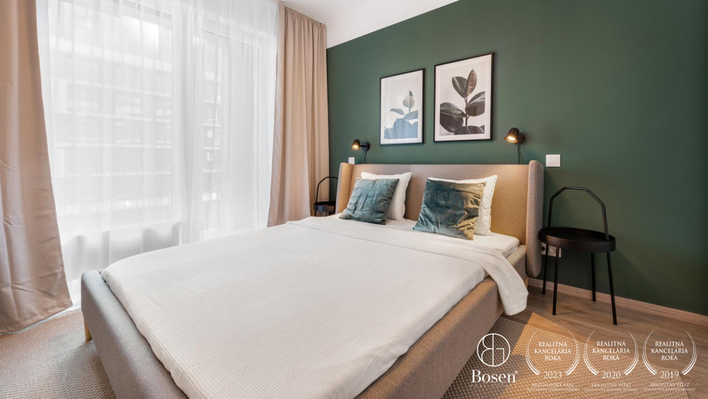 BOSEN | Klimatizovaný 2kk byt v novostavbe Slnečnice - Mesto, Petržalka