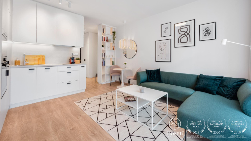 BOSEN | Klimatizovaný 2kk byt v novostavbe Slnečnice - Mesto, Petržalka