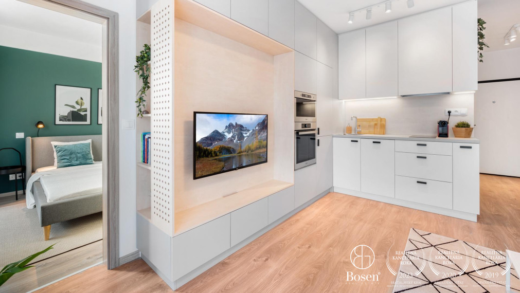 BOSEN | Klimatizovaný 2kk byt v novostavbe Slnečnice - Mesto, Petržalka