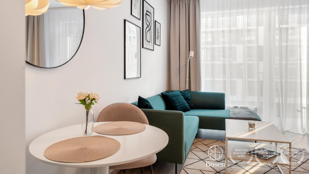 BOSEN | Klimatizovaný 2kk byt v novostavbe Slnečnice - Mesto, Petržalka