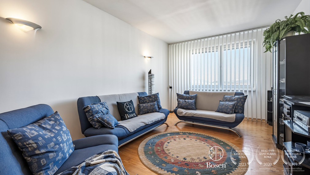 BOSEN | Na predaj slnečný 3-izbový byt s loggiou v Poprade