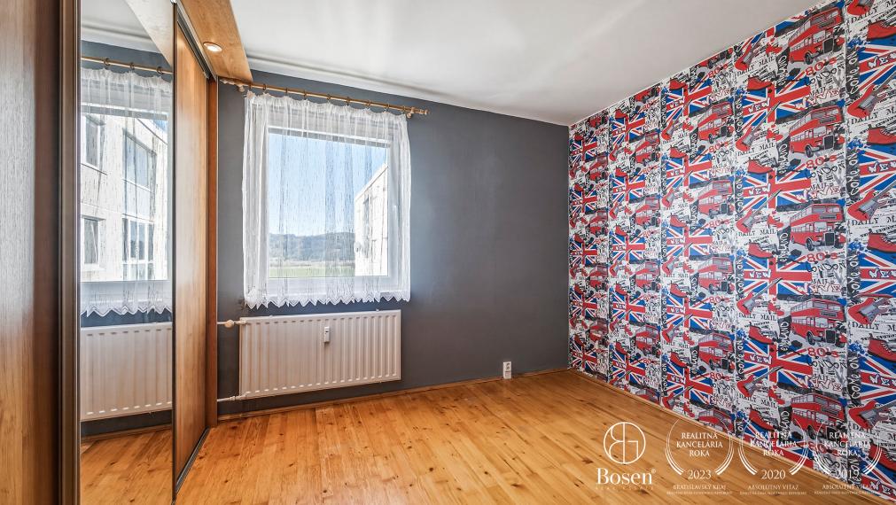 BOSEN | Na predaj slnečný 3-izbový byt s loggiou v Poprade