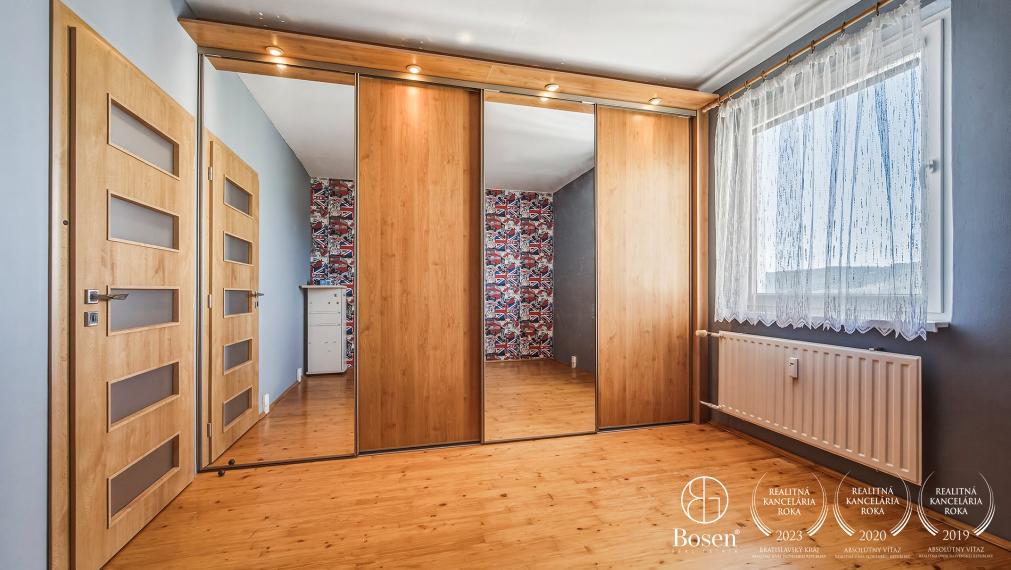 BOSEN | Na predaj slnečný 3-izbový byt s loggiou v Poprade