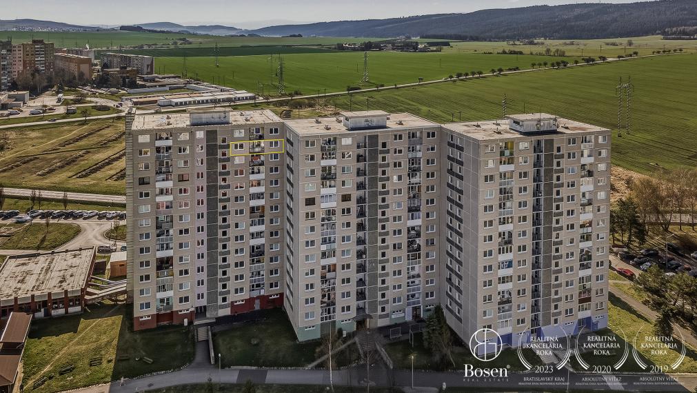 BOSEN | Na predaj slnečný 3-izbový byt s loggiou v Poprade