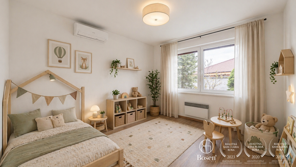 BOSEN | Rodinný dom so zimnou záhradou, súkromím a výhľadom do zelene, Mojmírova, Slov. Grob, 145 m2