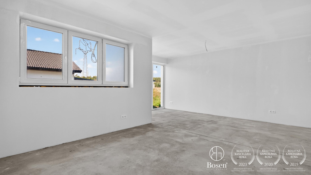 BOSEN | Novostavba 4 izbový dom s garážou, Kostolište