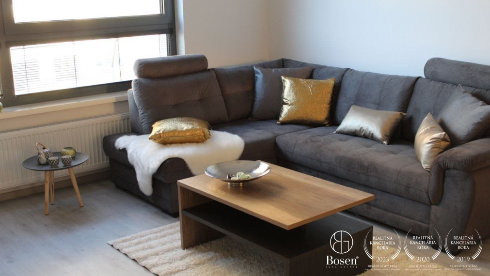 BOSEN | Zariadený 2-izbový byt, City Park Ružinov, 50 m2
