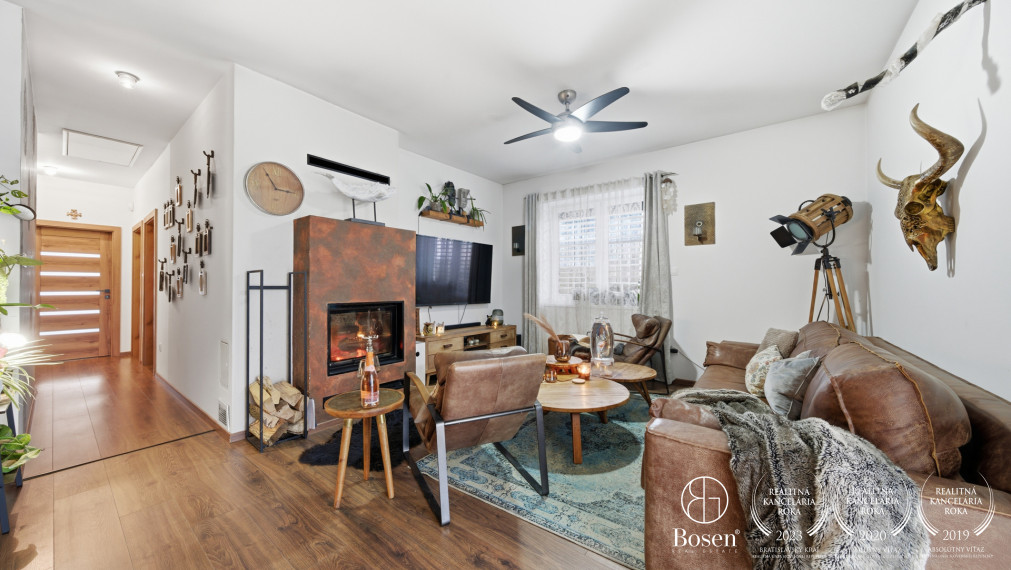 BOSEN |Útulný RD s krbom v obci Miloslavov – Alžbetin Dvor