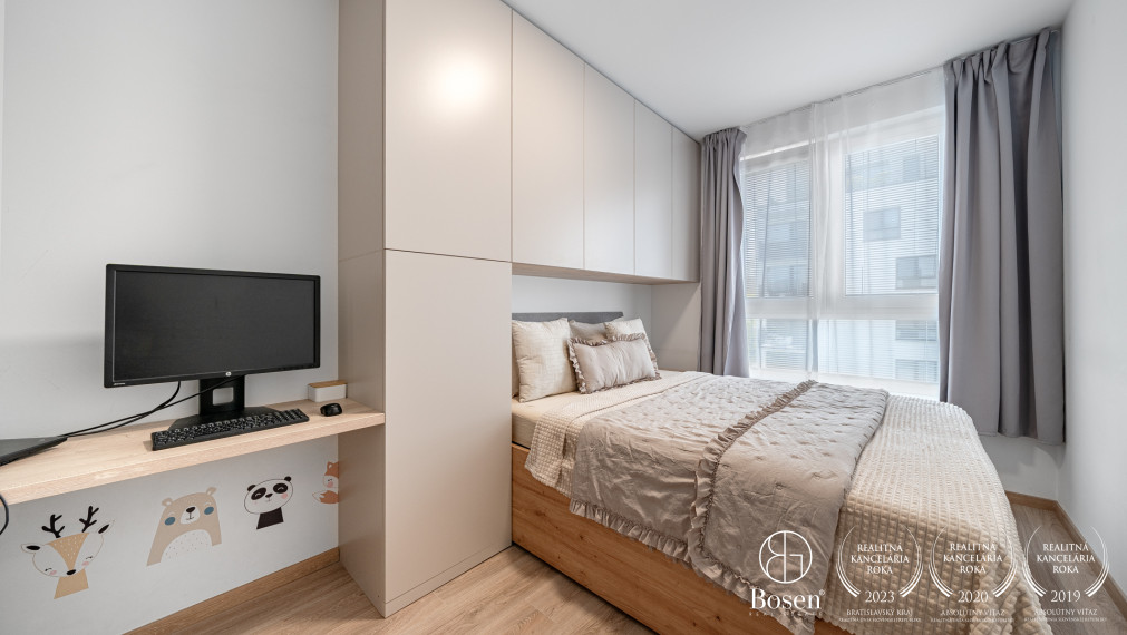 BOSEN | 3 izbový zariadený byt v projekte Dúbravy, Bratislava