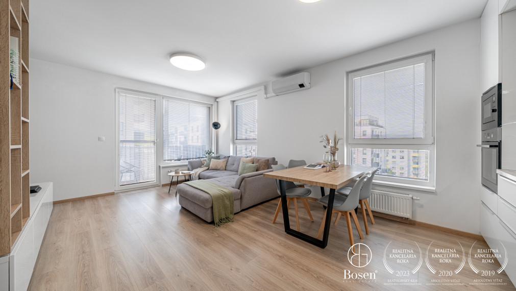 BOSEN | 3 izbový zariadený byt v projekte Dúbravy, Bratislava