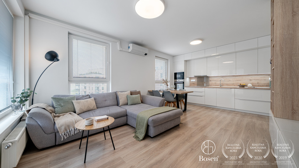 BOSEN | 3 izbový zariadený byt v projekte Dúbravy, Bratislava
