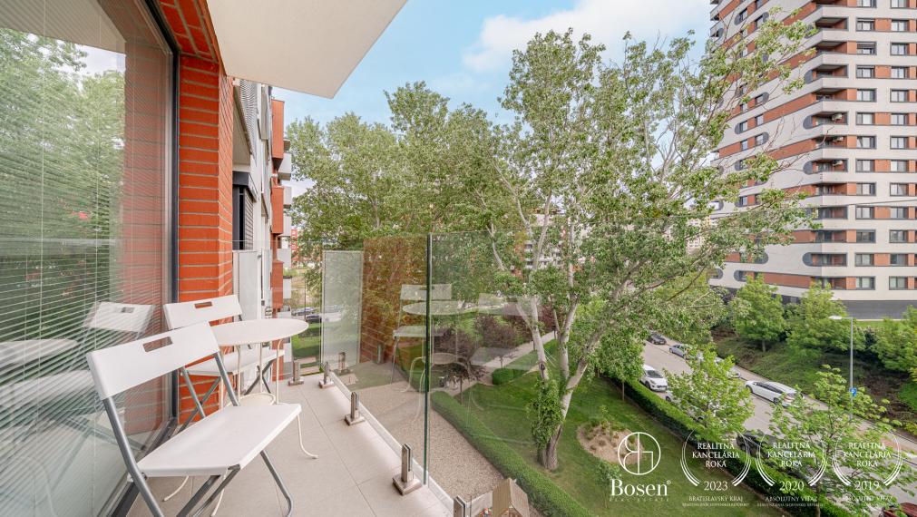 BOSEN | 1-izbový byt s balkónom v novostavbe Starý Háj, BA – Petržalka, ul. Lužná, 32,71m2