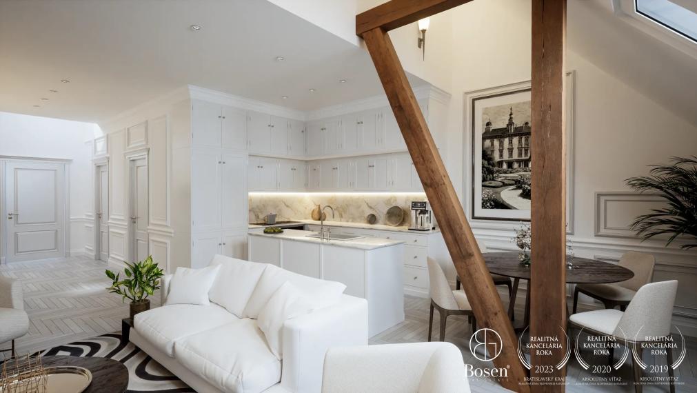 BOSEN | Dotyk histórie - 3 izbový byt B1.05 v kaštieli Žofia