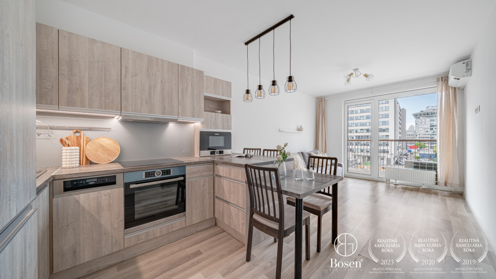 BOSEN | Praktický 2-izbový byt v novostavbe Jarabinky - Ružinov, 62,9m²
