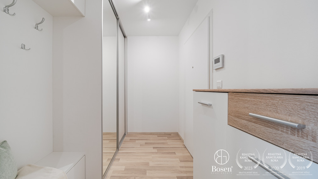 BOSEN | Praktický 2-izbový byt v novostavbe Jarabinky - Ružinov, 62,9m²