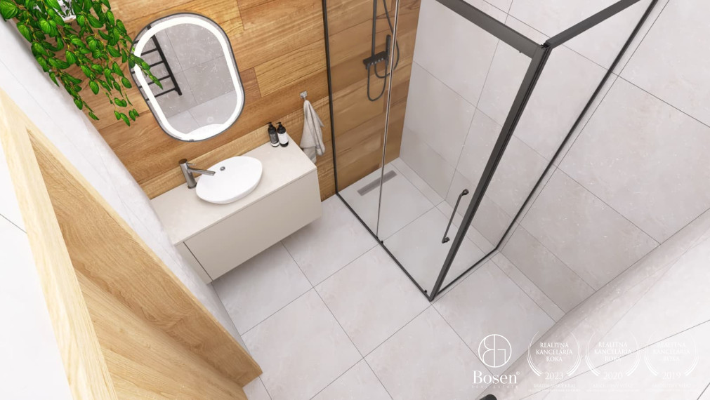 BOSEN | Kompletne zrekonštruovaný a zariadený 2-izbový byt s loggiou, 46 m², Ružinov, Haburská