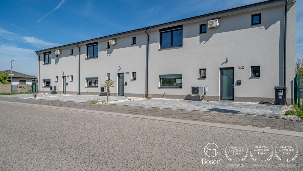 BOSEN | Priestranný 4 izbový byt so záhradou – Kalinkovo pri Dunajskej Lužnej