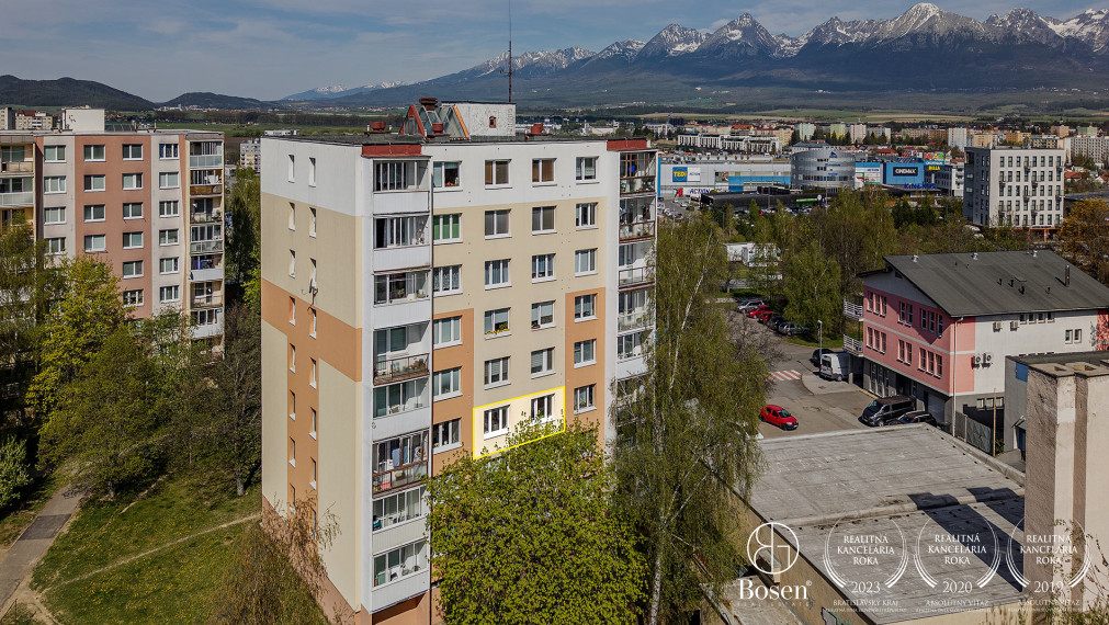 BOSEN | Prenájom 1. Izbového moderného bytu, Starý Juh