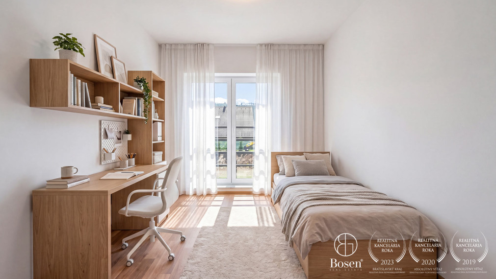 BOSEN | Nový 4- izbový byt so záhradou (119 m2) blízko lesa